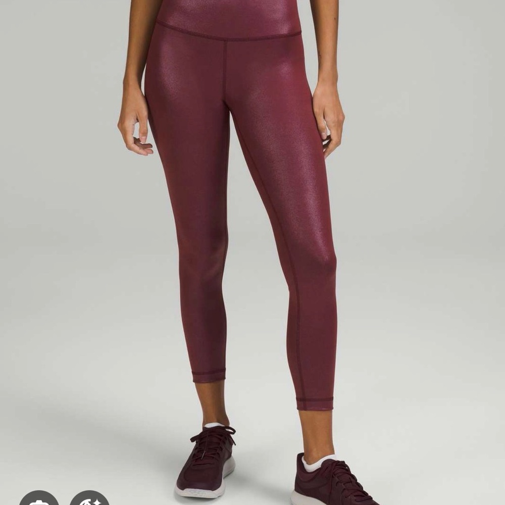 Lululemon wunder train foil
